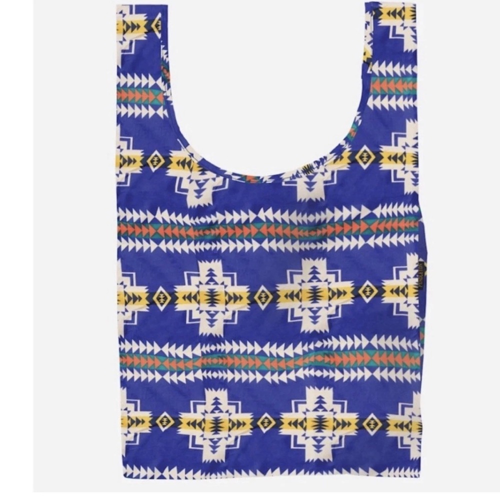 NWT BAGGU Custom Pendleton Big Chief Joseph Baby Reusable Bag